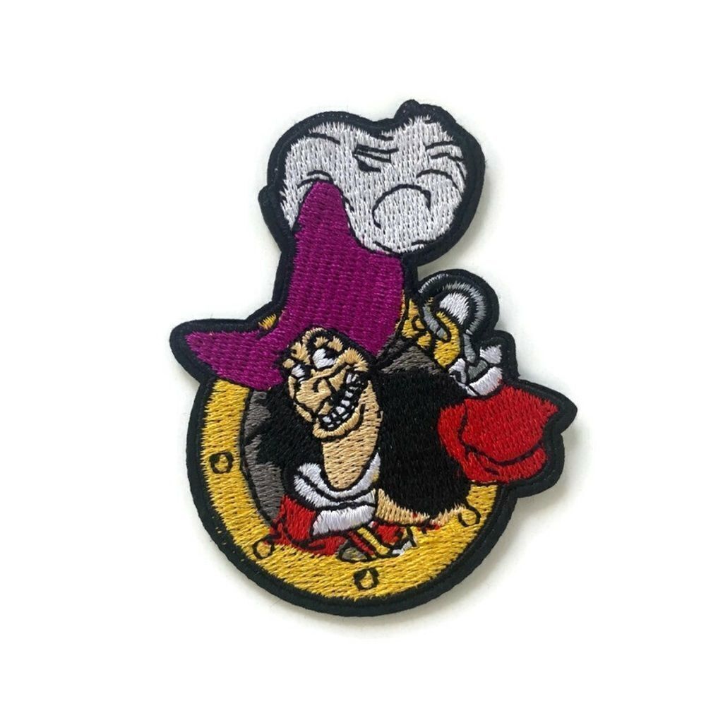 Captain Hook Embroidered Patch